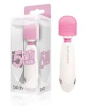 Bodywand 5 Function Mini Wand Pink Vibrator Cordless 10cm Soft-Touch Directional