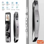 Smart Home Door Lock Security Camera Monitor Intelligent Fingerprint