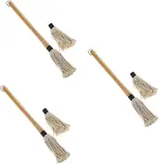 BESPORTBLE Sets BBQ Mop Oil Brush Basting Mops for Barbecue Grilling Roasting Baking Pastry Cookware
