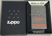 ZIPPO 2020 WINDPROOF LONG LASTING FLINTS SATIN CHROME LIGHTER SEALED IN BOX D165