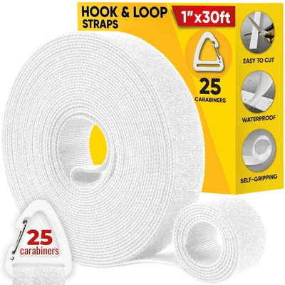 Hook and Loop One Wrap Tape Fastening Cable Straps with Heavy Duty Strenght