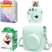Starter Kit for Fuji Instax Mini 12 Mint Green Includes Mini Instant Film 20 Pho