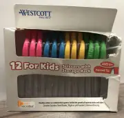 Westcott 5’’ Pointed Kids’ Scissors w/Anti-Microbial Protection Assorted Colors