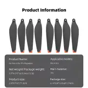 2 Pairs TPU Propellers Drone Blade Accessories for DJI MINI 4 PRO Propellers