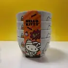 Sanrio Hello Kitty Halloween Candy Corn Ramekins Tidbit Bowls - Set of 4 NEW!