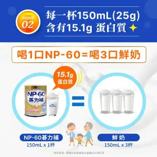 【NOAH 諾亞普羅丁】NP-60碁力補(300g/罐)