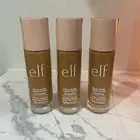 Lot Of 3 E.L.F. HALO GLOW LIQUID FILTER - 1.06 FL OZ, Shade 5 MEDIUM/TAN