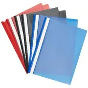 Keji Flat File A4 Assorted Colours 6 Pack
