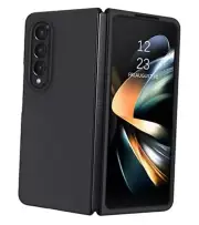 for Galaxy Z Fold 4 Case, Soft Silicone Gel Rubber Bumper Slim Hard PC Thin