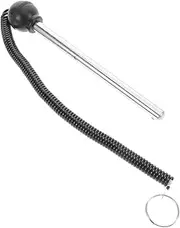 Fitness Equipment Latch Gym Pin Weight Stack Extender Pin Weight Stack Pin with Lock Loading Pin for Fitness Weight Bench Pin Weight Stack Plate Holder Black Aluminum Alloy Kisangel