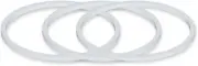 3-Pack Hydro Gaskets Seals Replacement for Hydro Flask Wide Mouth Flip Lid Cap B