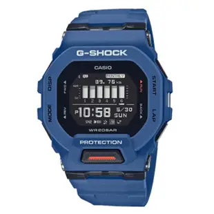 【CASIO 卡西歐】G-SHOCK藍牙運動防水電子錶(GBD-200-2)