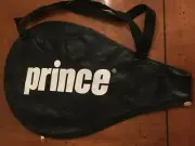 Prince Racquet Head Cover Prince Logo on One Side and Clear Other, New