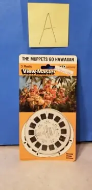 Vintage 1980 MUPPETS GO HAWAIIAN 3D View-Master 3 Reels SEALED NEW A