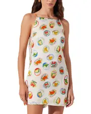 Astr the Label Samira Printed Mini Dress