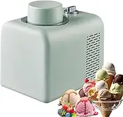 Soft Serve Ice Cream Machine, 500ml Kids Ice Cream Maker with 4 Modes, Keep Cold in 8H, Frozen Yogurt Machine with Detachable Paddle for Homemade Sorbet