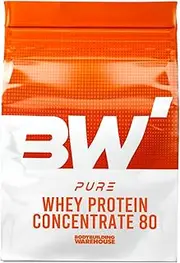 Bodybuilding Warehouse Pure Whey Protein Concentrate 80 - Grass Fed, Low Carb, Low Fat - Chocolate Mint 2kg