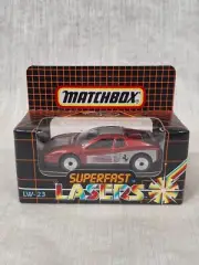 1987 Matchbox Superfast Lasers Ferrari Testarossa LW-23 New Sealed! RED!
