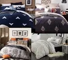 Logan and Mason SINGLE, DOUBLE, QUEEN or KING Duvet/Doona/Quilt Cover SET BNIP
