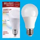 1x 20W LED GLS A65 ES Edison E27 4000K Natural White 1600lm Light Bulb Lamp