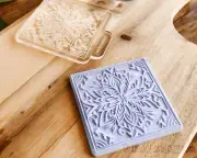 Traditional pattern for art - Embosser Stamp for cookies, Cake Decorating