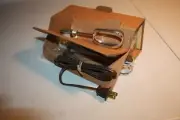 VINTAGE 1981 SUNBEAM MIXMASTER 5 SPEED HAND MIXER 3-56 ALMOND W BEATERS NEW