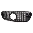 Black Front Upper Mesh Grille Grill for Mercedes Benz X-Class 2018 2019 2020