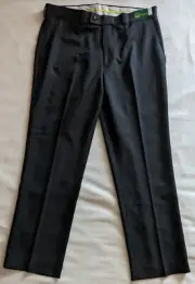 Louis Raphael Men's Black Classic Polyester Golf Pants Size 36x30