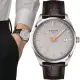 【TISSOT 天梭】官方授權 PR 100 簡約時尚男錶(T1504101603100/灰x皮40mm)