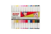 12pc Kent Spectra Graphic Markers Brush Chisel Nib Drawing Design Manga Set