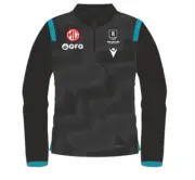Port Adelaide Power Macron Mens 1/4 Zip Top by Sporting House