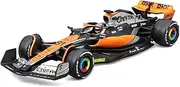 [Bburago] F1 McLaren MCL60 (2023), Piastri: Formula 1 Model Car in 1:43 Scale with Helmet, from 14 Years (18-38088P)