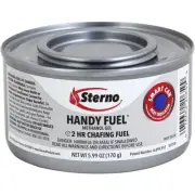 Sterno 20660 2 Hour Handy Fuel Methanol Gel Chafing Fuel - 12/Case