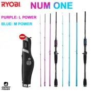 RYOBI NUM ONE NV NB Fishing Rod Portable 4-Section Travel Rod 1.8m 2.1m 2.4m M/L