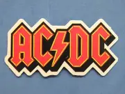 2 3/4" Music STICKER ~ AC/DC: Sydney, Australia Hard Rock Band Formed in 1973
