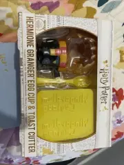 harry potter Hermione egg cup & toast cutter Freepost acc21