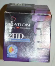 BOX OF 22 Imation 3.5" Floppy Disks Diskettes IBM Formatted 1.44MB 2HD