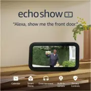 Echo Show 5 (Newest Gen) | Smart Display with Clearer Sound and Alexa | Charcoal