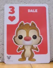 DISNEY FUNKO POP PLAYING TRADING CARD TO MATCH & DISPLAY WITH YOUR CHIPMUNK DALE