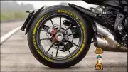 MOTORCYCLE ROSSO 4 CORSA Tire Lettering MOTOCROSS Sticker SET 0.75"FAST SHIPPING