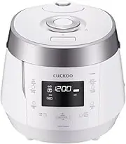 CUCKOO 10-Cup Pressure Rice Cooker & Warmer, 12 Menu Options, Non-Stick Inner Pot (CRP-P1009S) Pink