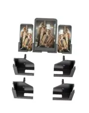Tablet Wall Mount Phone Holder Fit for ipad/Samsung/Kindle/E-Reader Wall Black