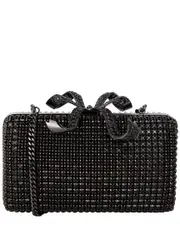 Self-Portrait Crystal Box Clutch