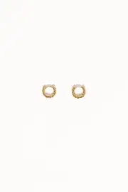 [PUP38] Aria Earrings - Gold Gold