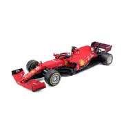Bburago Licensed 1:18 Scale F1 SF21 GP Leclerc #16 Racing 2021 Diecast Model Car Red
