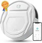 Robot Vacuum Cleaner, 2200Pa Suction, 120 Min Runtime, Wifi/App/Alexa, Pet Hair