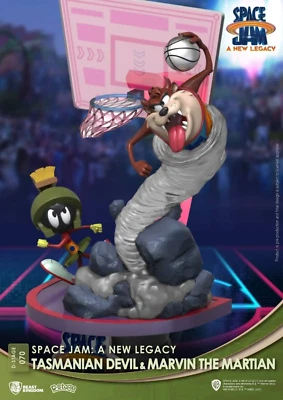 BEAST KINGDOM - SPACE JAM A NEW LEGACY: TASMANIAN DEVIL & MARVIN THE MARTIAN DIO