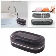 Soap With Lid Soap Double Soap Travel Portable Drain Storage Dormitory Soap