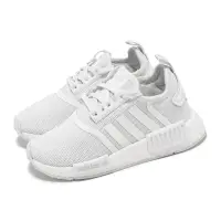 在飛比找遠傳friDay購物優惠-adidas 休閒鞋 NMD_R1 C 中童 白 Boost