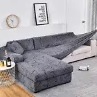 L-shaped Sofa Please Order 2Pcs L-shaped Elastic Couch Cover Stretch Sofa Covers